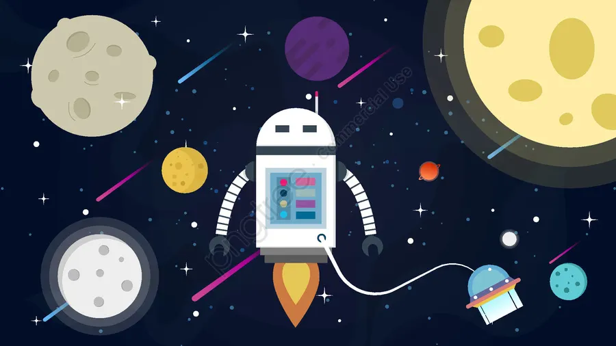 Artificial Intelligence Robot Space Exploration, Artificial Intelligence, Future Technology, Robot Illustration Image on Pngtree, Free Download on Pngtree